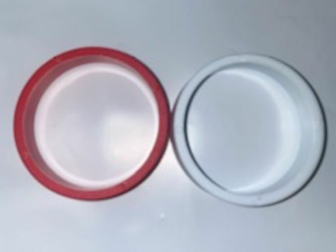 Bumper Pool Goalie / Liners - Red and White