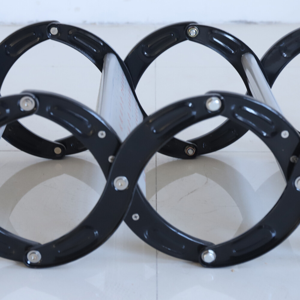 12 Steps Wall Mounted Folding Ladder Loft Stairs White Attic Steps Pull Down