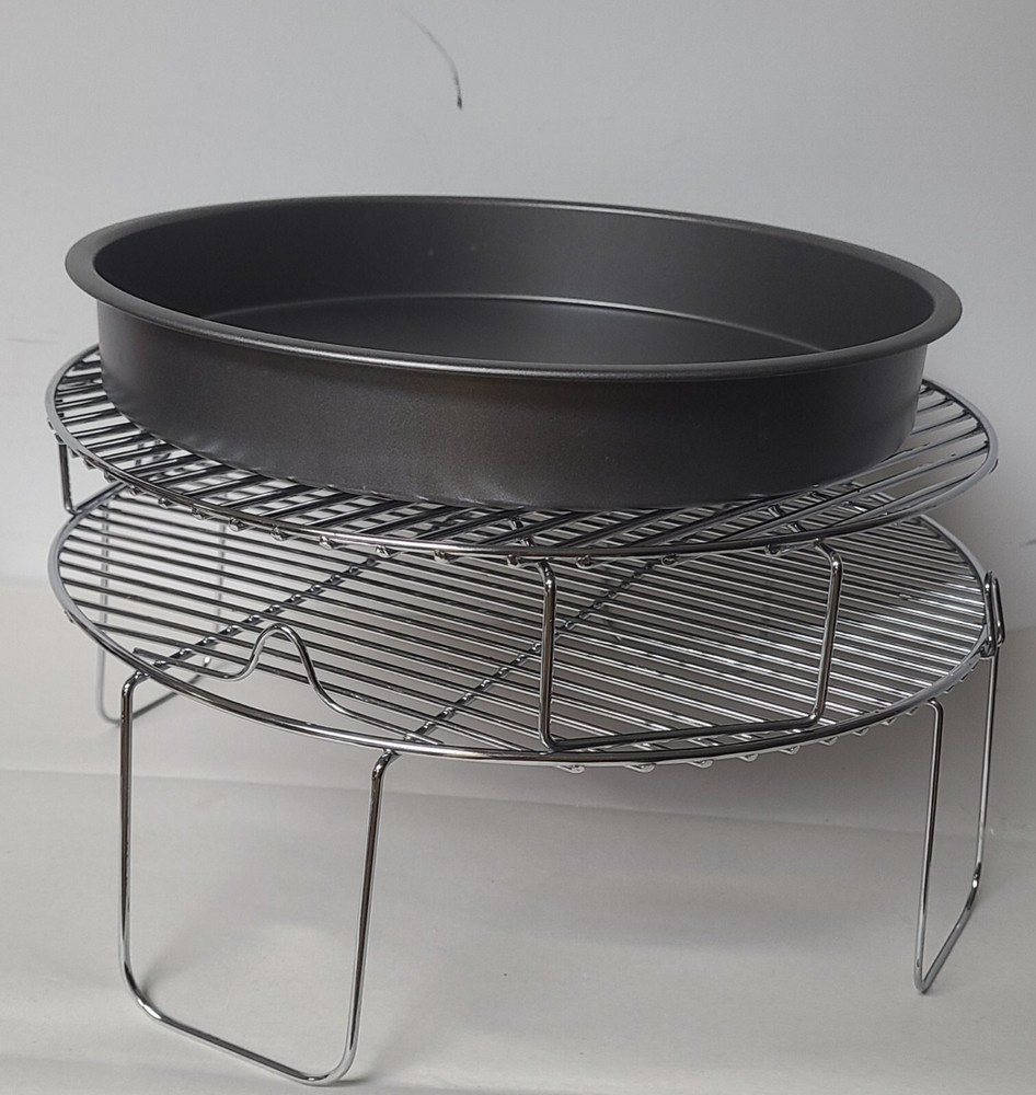 NuWave Pro Plus Oven 20631 Stainless Metal Rack Replacement Part 4" 2" & Pan