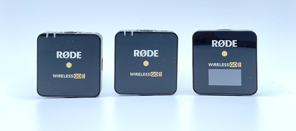 RODE - WIRELESS GO II Dual Channel Microphone System - As Is