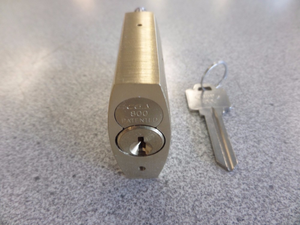 ABUS 83/45-800 WEISER E WR5 KEYWAY REKEYABLE BRASS PADLOCK