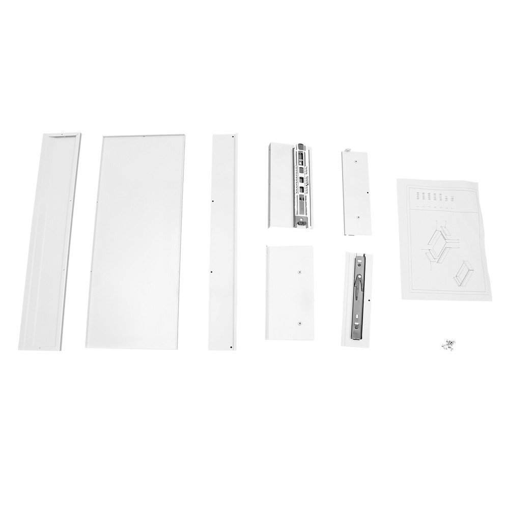 Under Desk Sliding Pull-Out Storage Drawer - Space Saver for Workstations