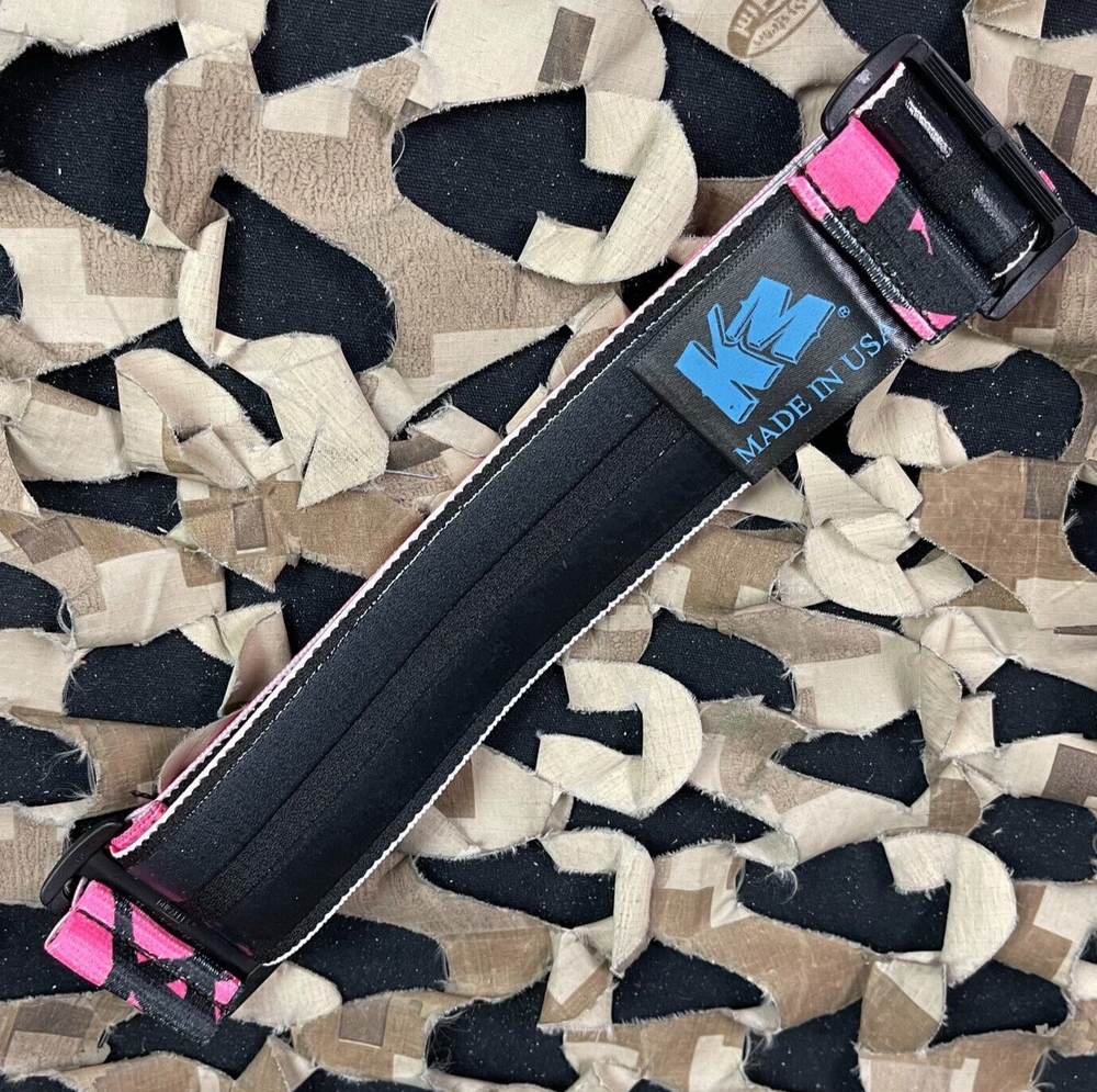 NEW KM Paintball Universal JT Goggle Strap - Pink Stripper