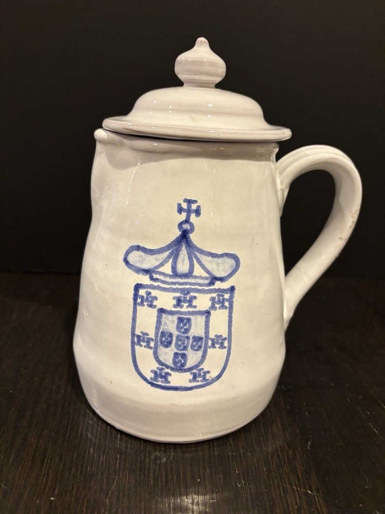 La Terrine Handpainted Pitcher With Lid