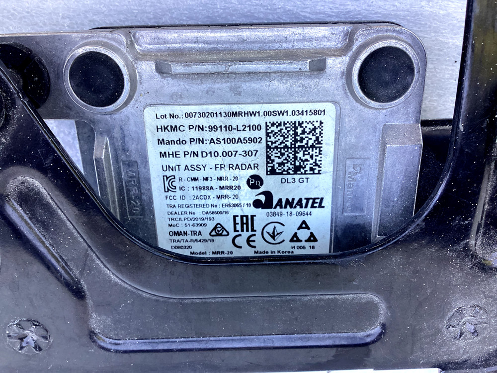 2021-2023 Kia K5 front cruise control radar sensor OEM