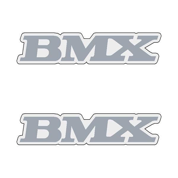 Mongoose - Aero SEAT - CHROME - side decal set