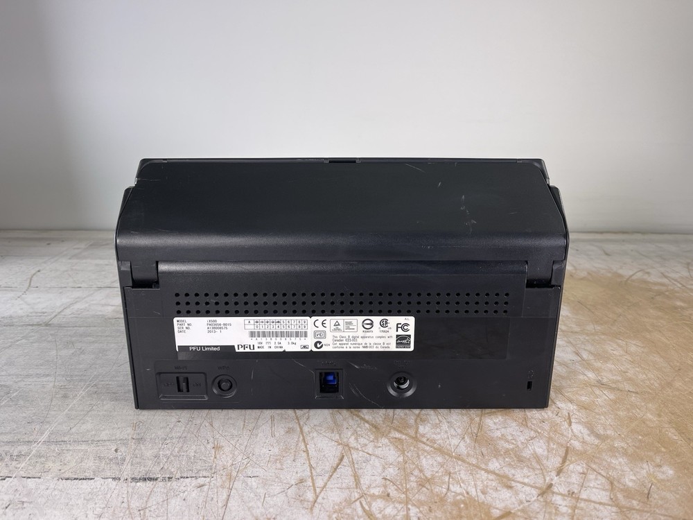 FUJITSU SCANSCAP IX500 DOCUMENT SCANNER (NO POWER SUPPLY)