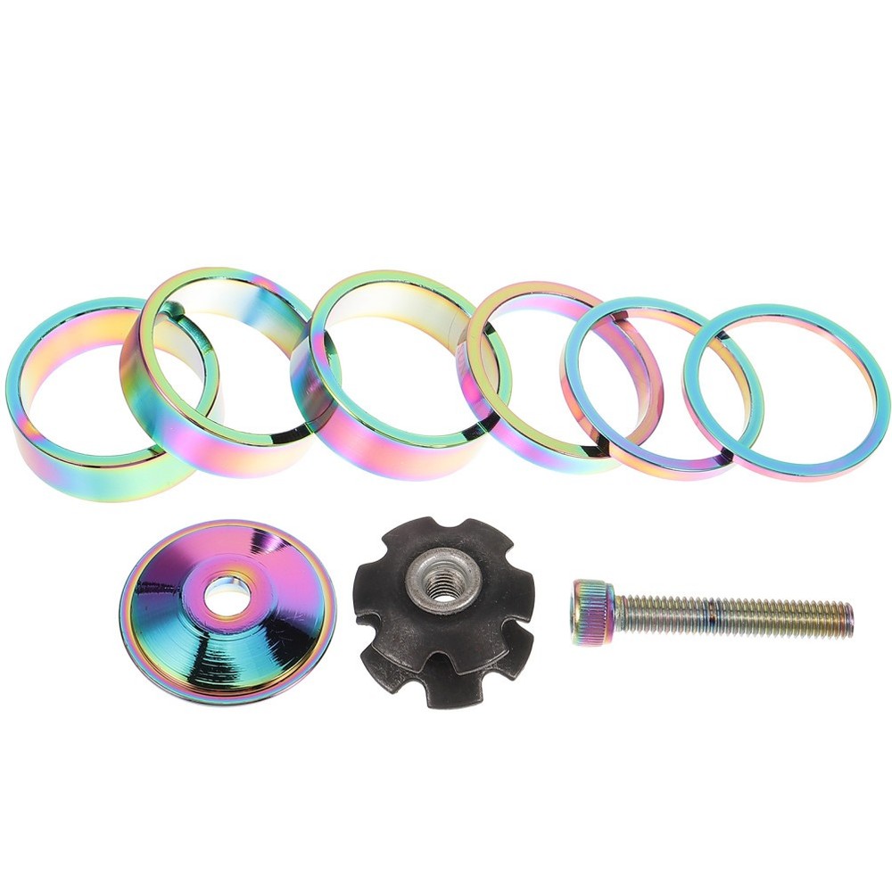 Headset Spacers Mountain Bike Replaceable Gasket Stem Bicycle Supply