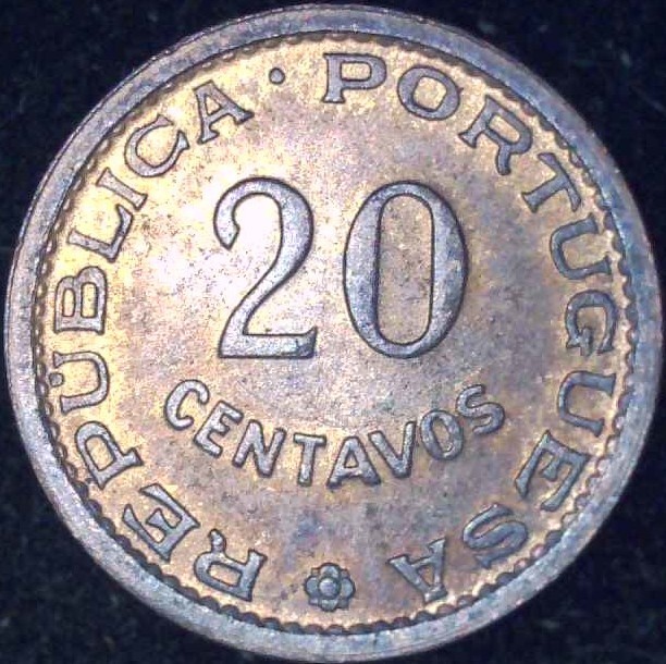 Mozambique - 1974 - 20 Centavos