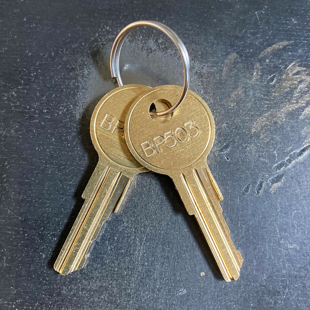 (2) Topper / Camper / L-Handle Replacement Keys Cut Key Code BP500 - BP749