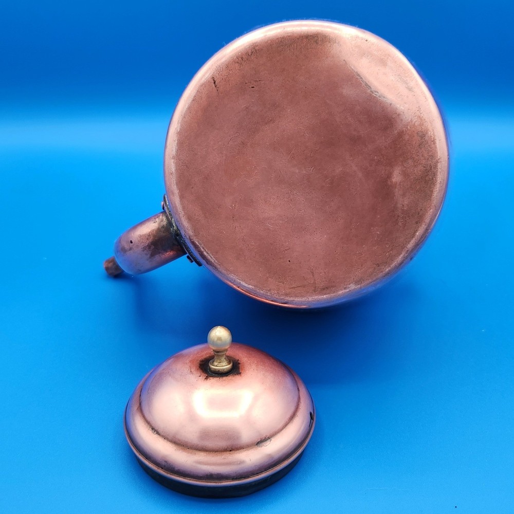 Vintage Duro B&M (Benjamin & Medwin) Copper Tea Kettle