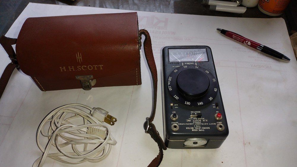 HH Scott Sound Level Meter  450b