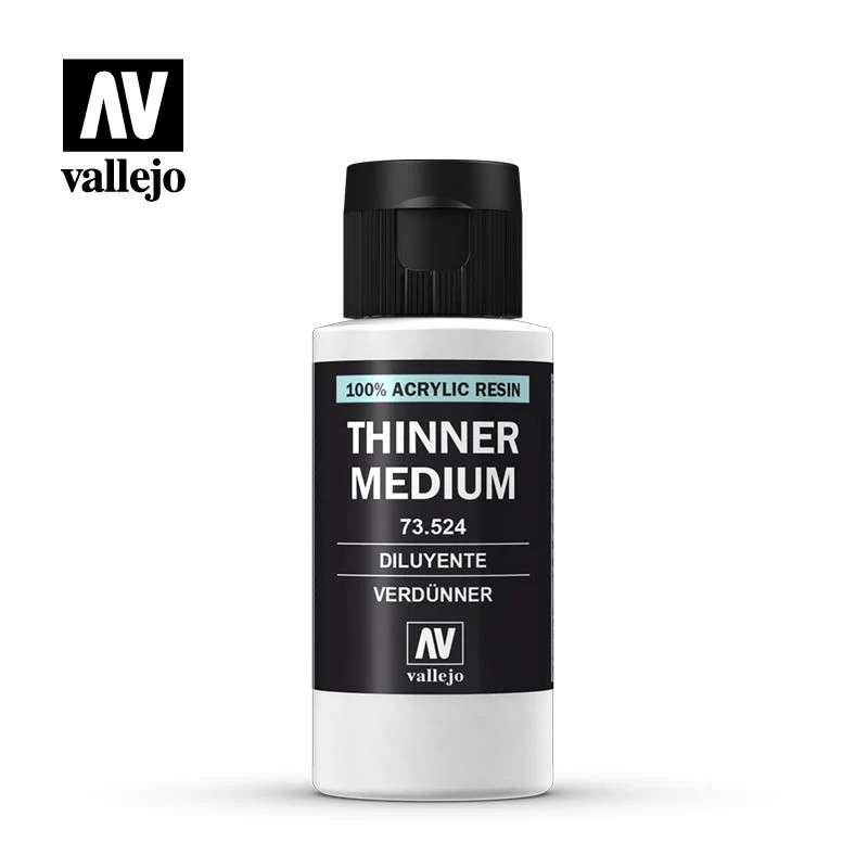 Vallejo 73.524 Thinner Medium 60ml.