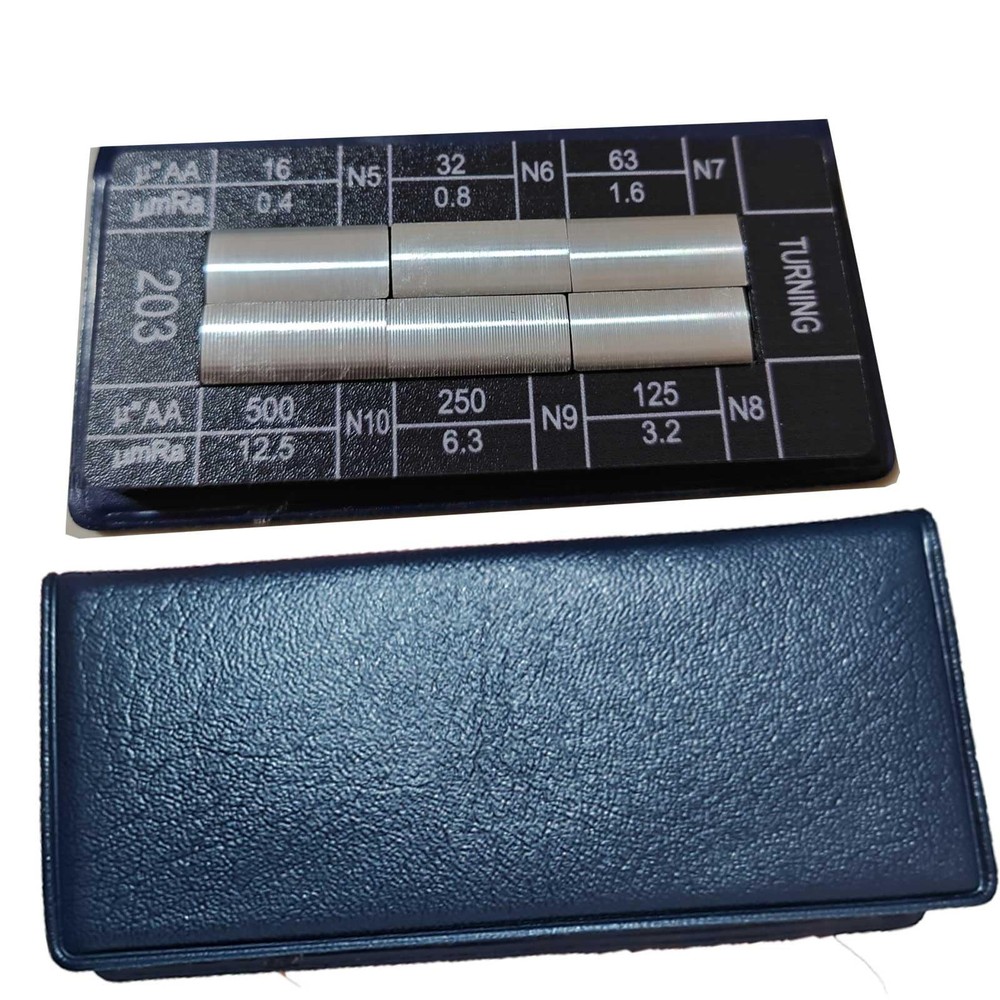 6Pcs Turning Surface Roughness 6pcs surface roughness comparators