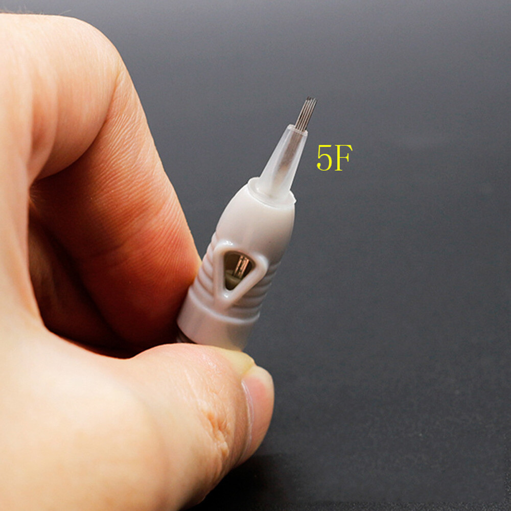Needles Eyebrow Tattoo Disposable Sterilized Tattoo Permanent Makeup Needle Tips