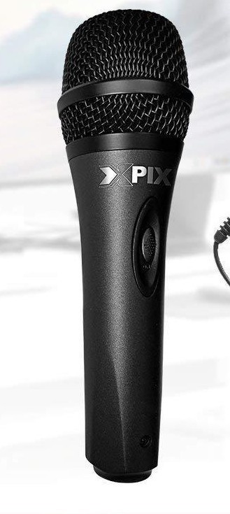 Microphone Vocal Studio Handheld & Cable 60Hz to 15kHz Karaoke DJ Dynamic XPIX