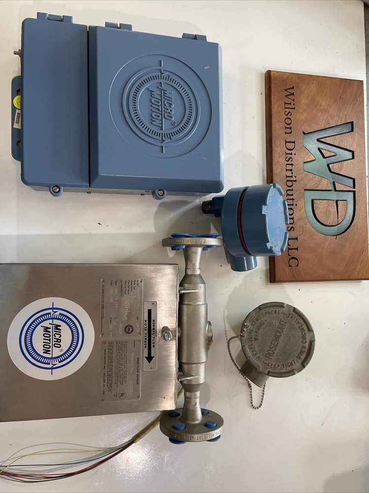 Micro Motion RFT97121PNU flow meter and transmitter DS025S113SU flow sensor 1/2”