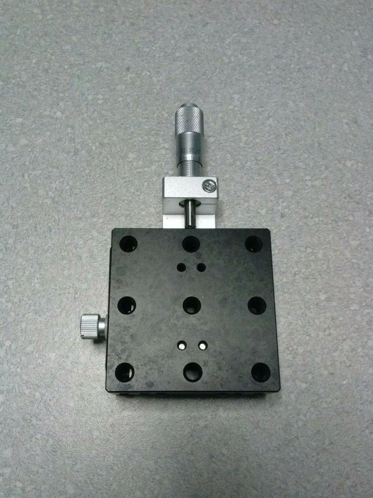 OPTOSIGMA High Precision Crossed Roller Liner Translation Stage with Micrometer