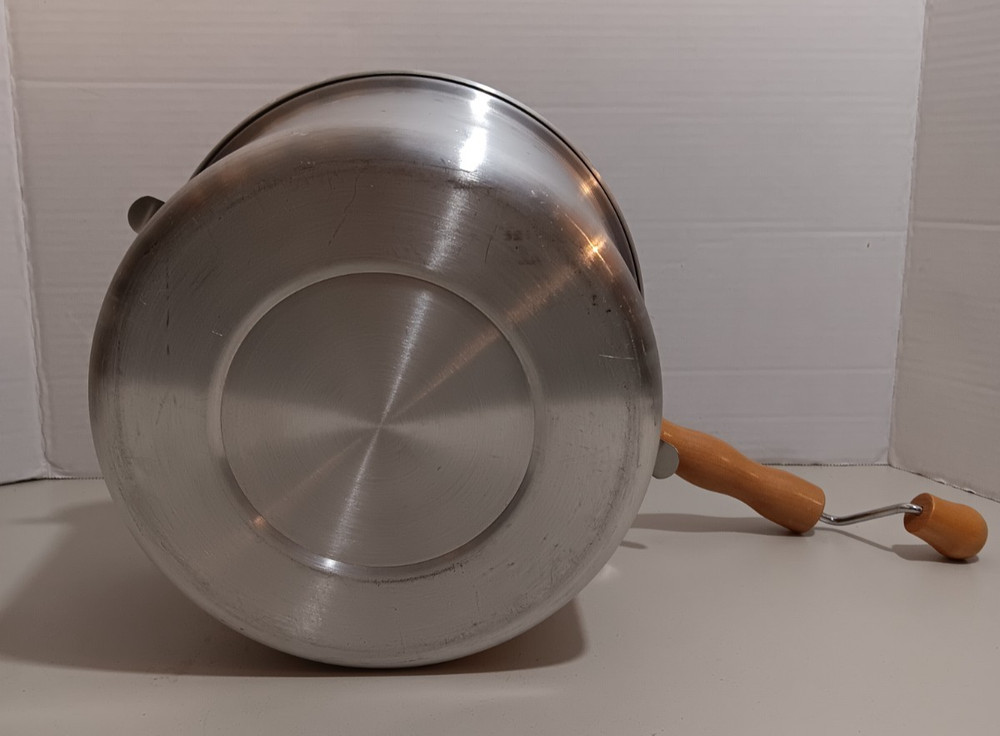 Whirley-Pop Popcorn Popper Maker Hand Crank Unbranded