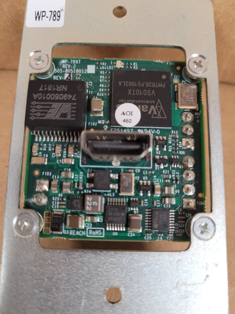 WP-789T/US-D(W/B) 4K HDMI Wall-Plate Transmitter (MISSING FRONT COVER)