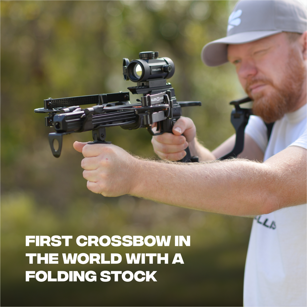 BALLISTA BAT Reverse Draw Compound Crossbow 420fps/150lbs/3lbs