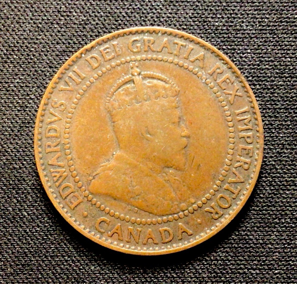 1909 Canada Large 1 Cent! ENN Coins