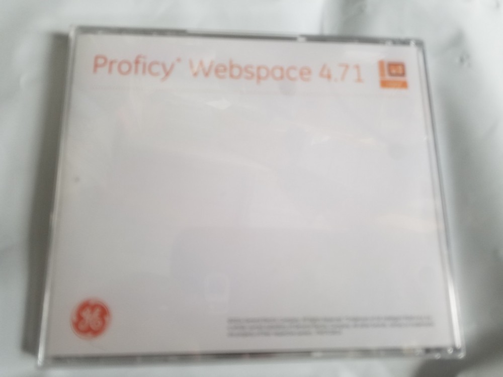 GE Intelligent Platforms Proficy Webspace 4.71