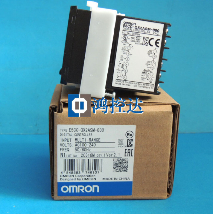 Original Digital Omron Temperature Controller E5CC-QX2ASM-880 In Box -New #OM