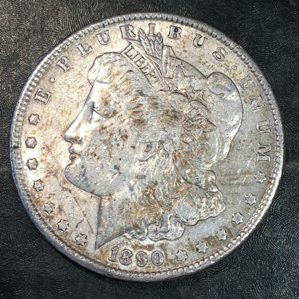 1890 Morgan Silver Dollar - High Quality Scans #Q739