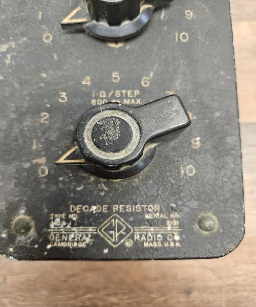 General Radio Decade Resistor Type 1432-J