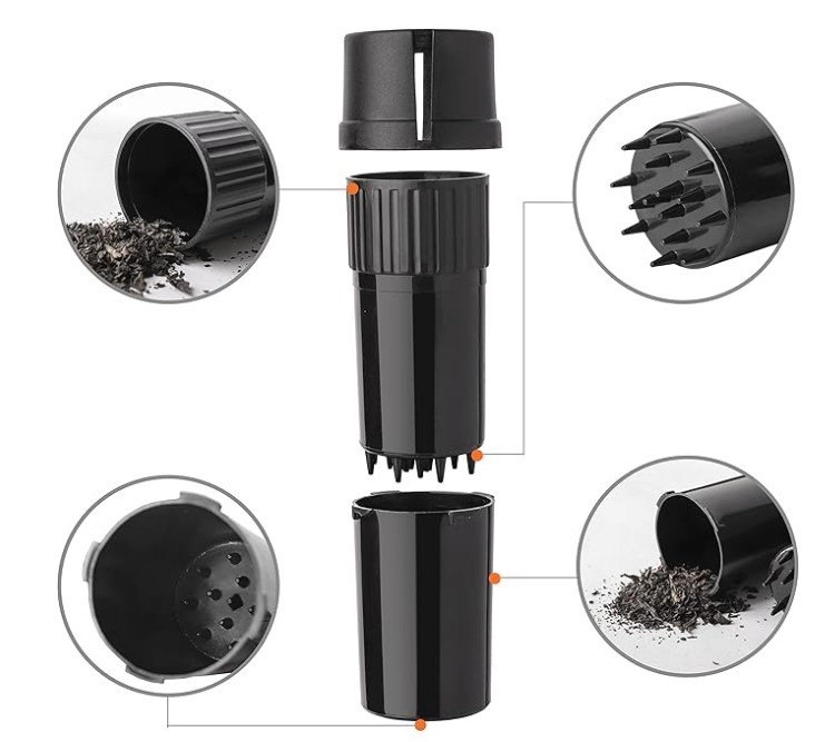 DIY Rolling machine & Container that doubles as a grinder