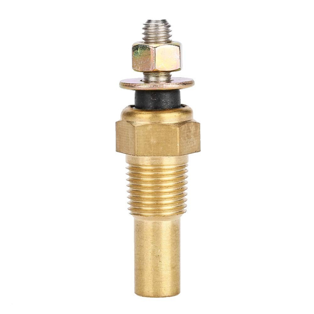 Universal Brass Electrical Sender, Coolant Temperature Sensor, Water Temp...