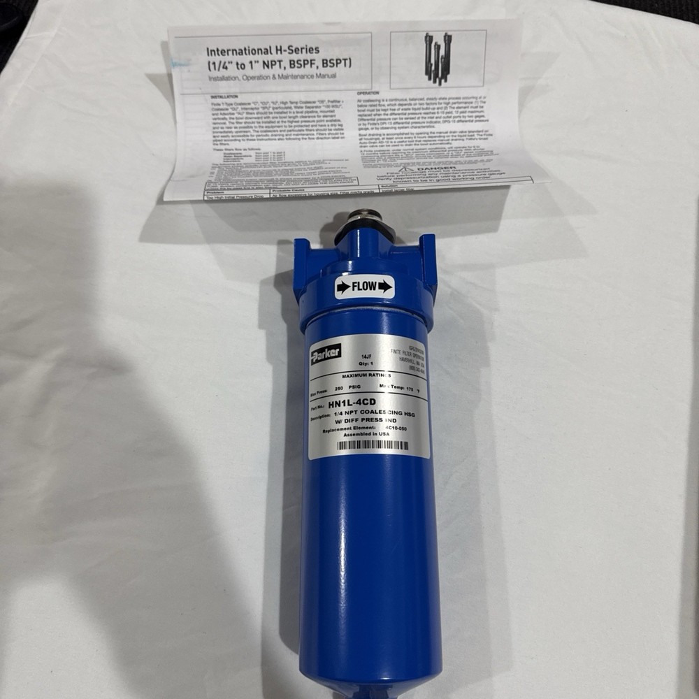 PARKER Coalescing Hog FilterHN1L-4CD