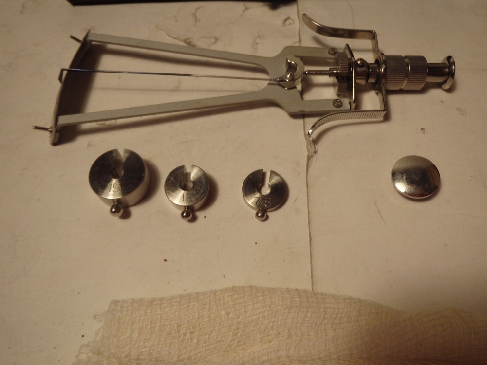 Vintage Schiots Matalene Tonometer