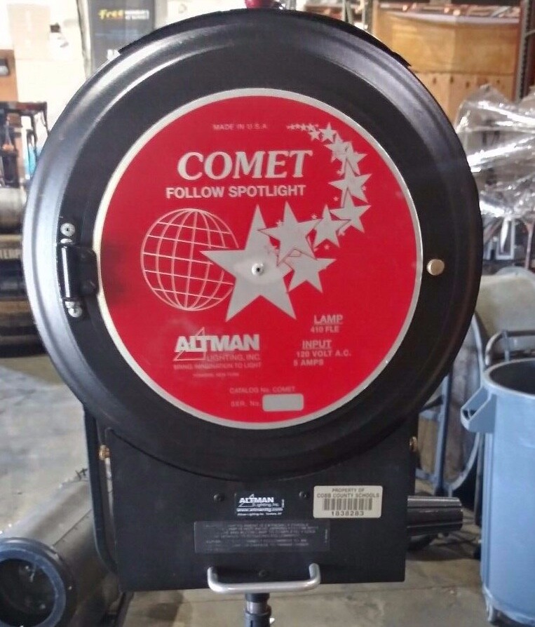 Altman Comet Theatrical Follow Spot light ! Clean!