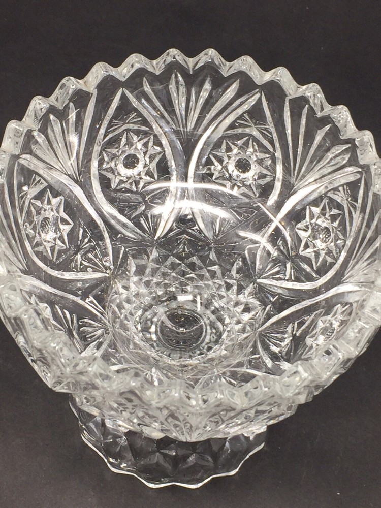 Pressed Pattern Glass 4-1/2 Inch Compote