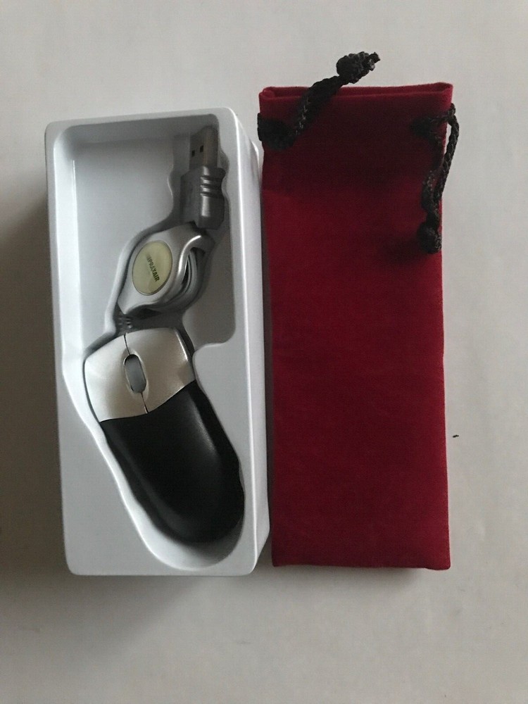 Hwazu e-mice precise optical sensor mouse with retractable cable