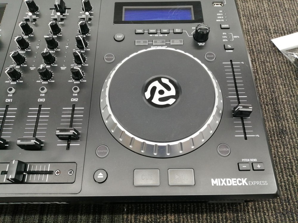 Numark MixDeck Express DJ Controller CDJ Mixer USB MIDI