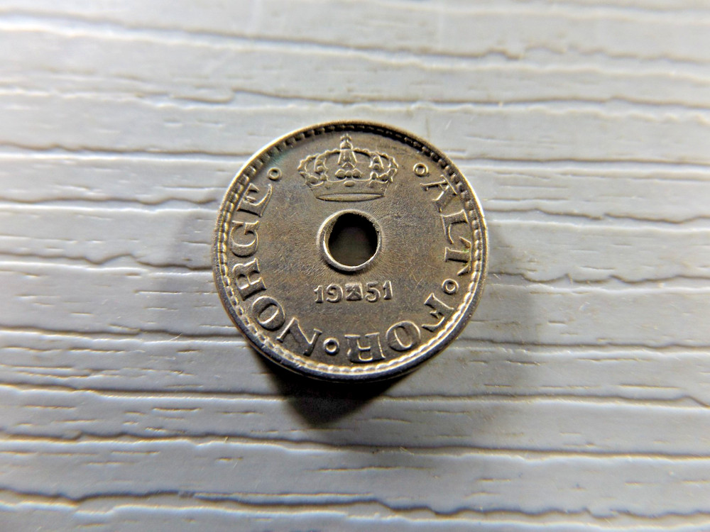 NORWAY 1951 10 Ore