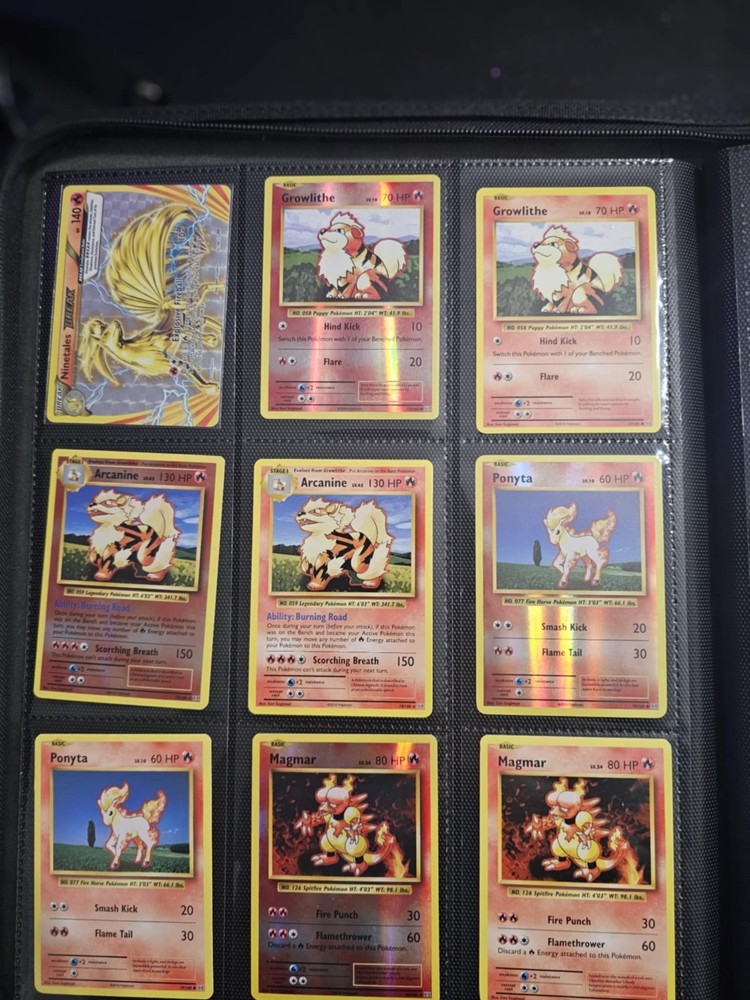 2016 Pokemon XY Evolutions- Complete Master Set- PSA 8 Charizard - Binder LP/NM+