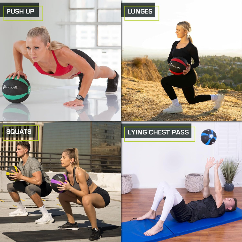 Weighted Medicine Ball for Full Body Workouts