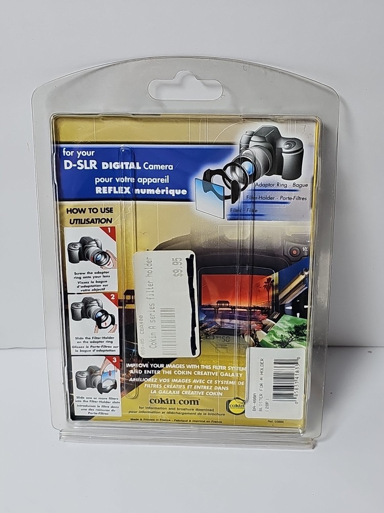 NOS COKIN DSLR Filter Holder #BA400A CREATIVE FILTER A SERIES SYSTEM NEW