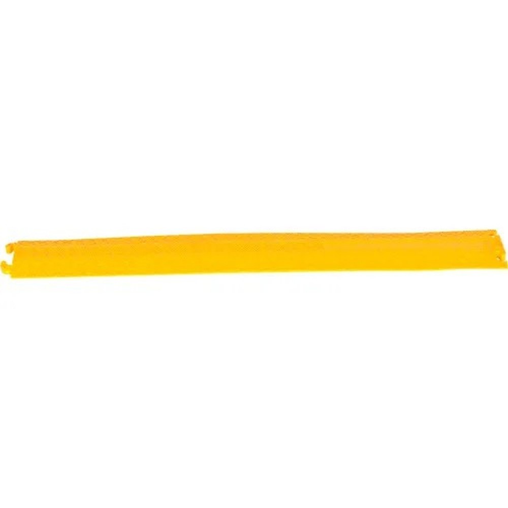 Molded Rubber Hose & Cable Ramp and Protector, Yellow