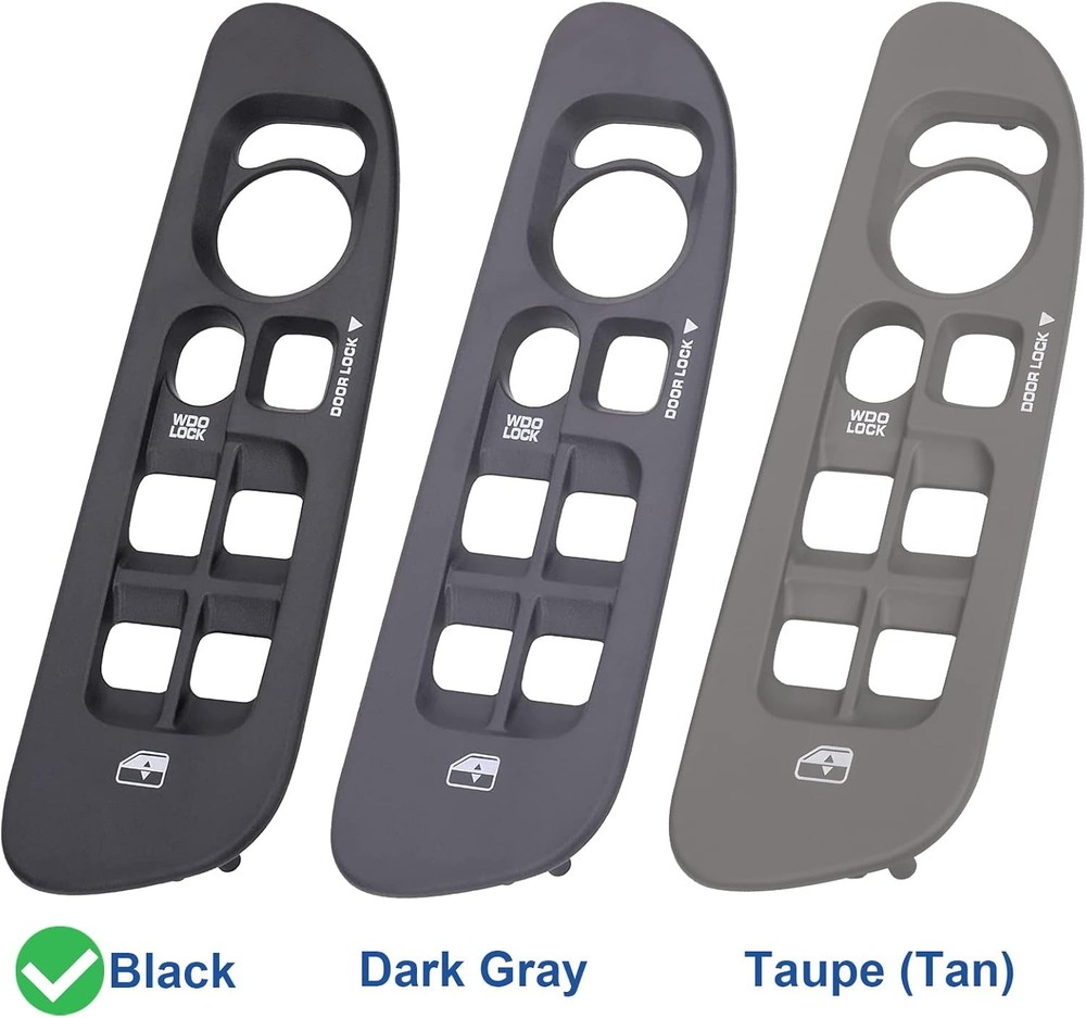Driver & Passenger Door Window Control Switch Panel Bezel for 2002-2009 Dodge Ra