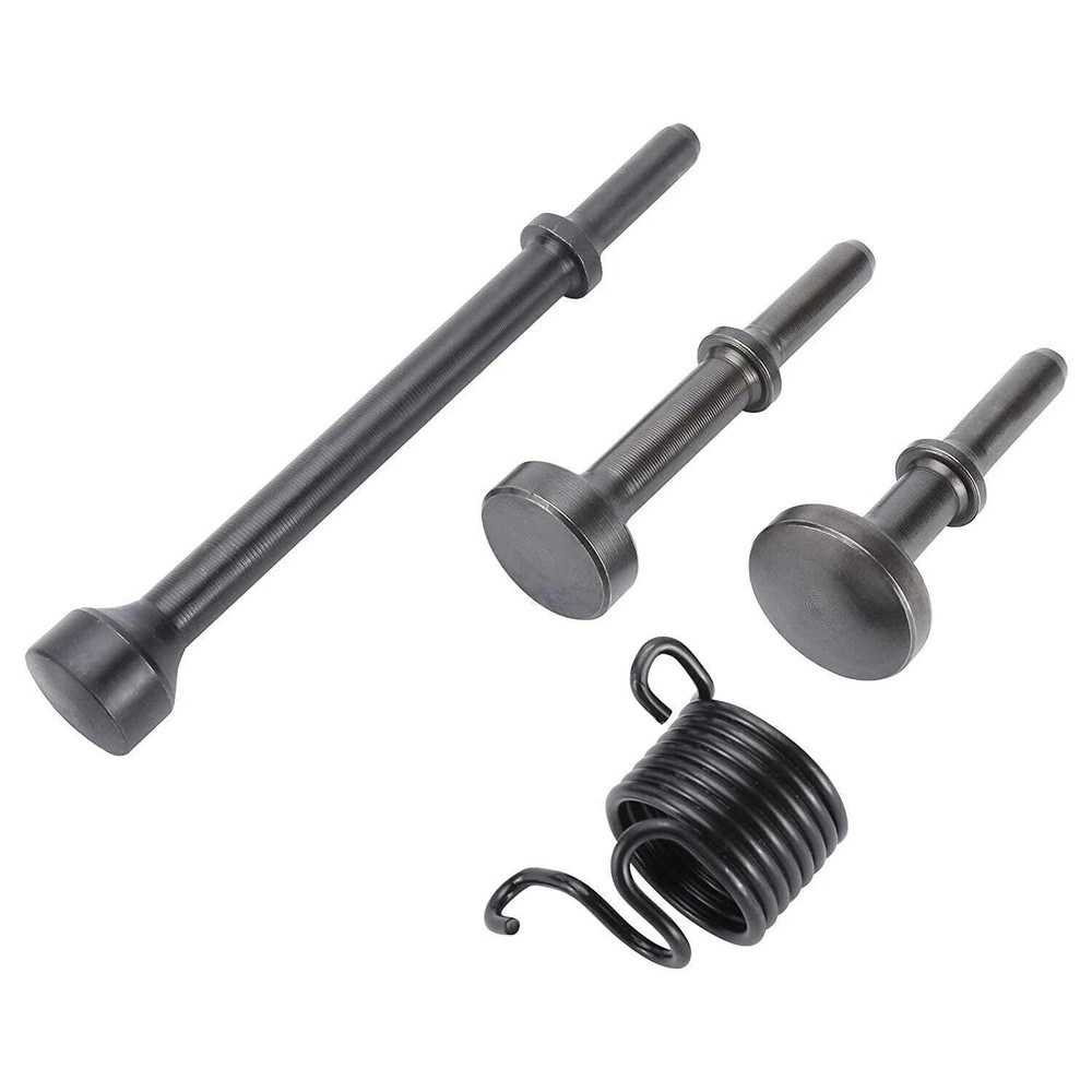 4 Pack Smoothing Pneumatic Air Hammer Bits Air Chisel Bits Tool Set with Spring.