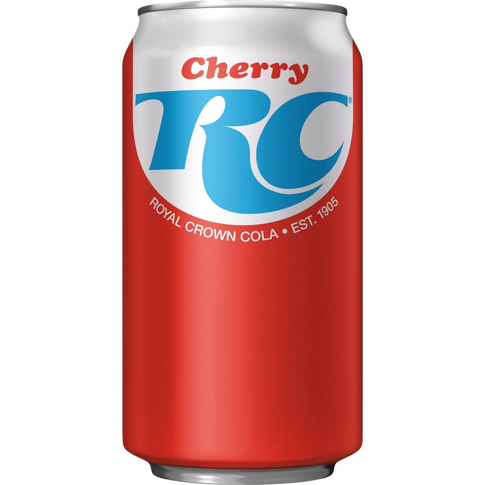 Cherry RC Cola 12oz Cans 18 Pack - Refreshing Cherry Soda Pop Soft Drink