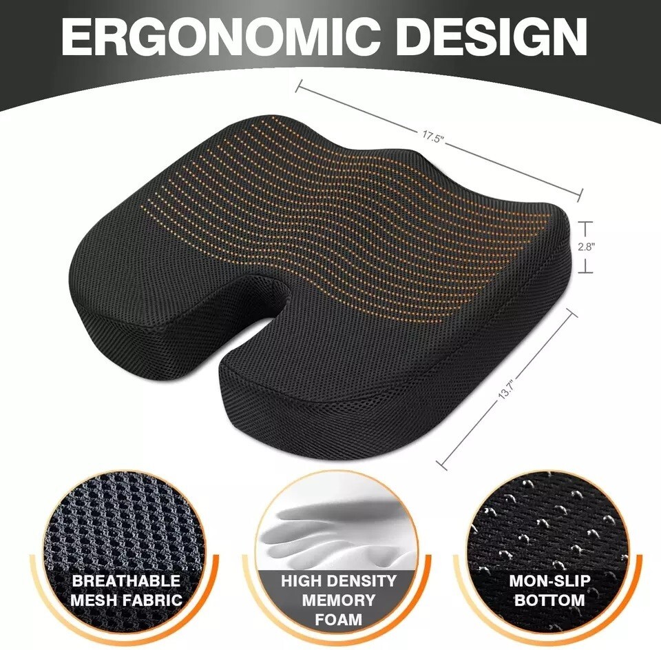 Gel Enhanced Seat Cushion
