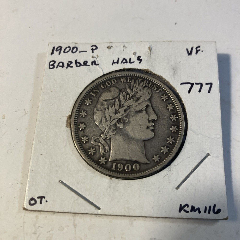 1900 Barber Half Dollar