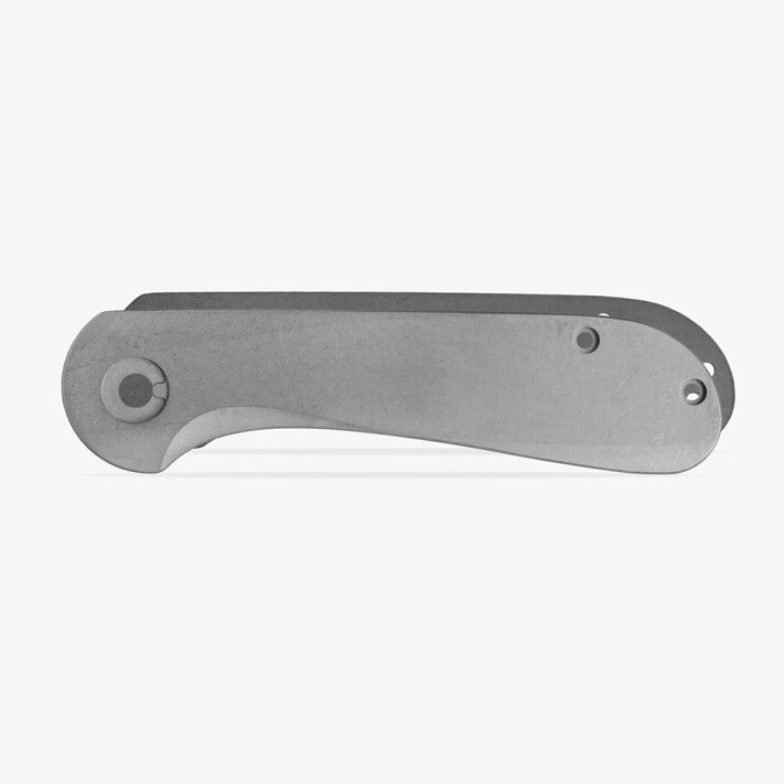 Flytanium Elementum Natural Finish Stonewashed One Piece Construction Titanium