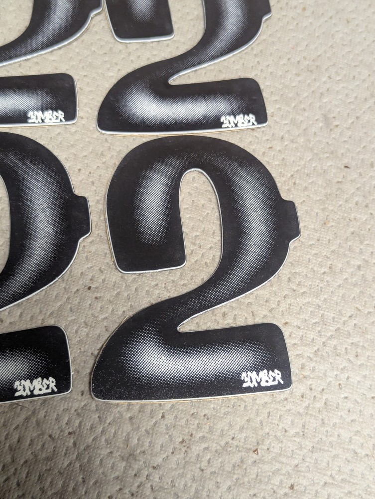 NOS Bomber #2 Plate Number Digit
